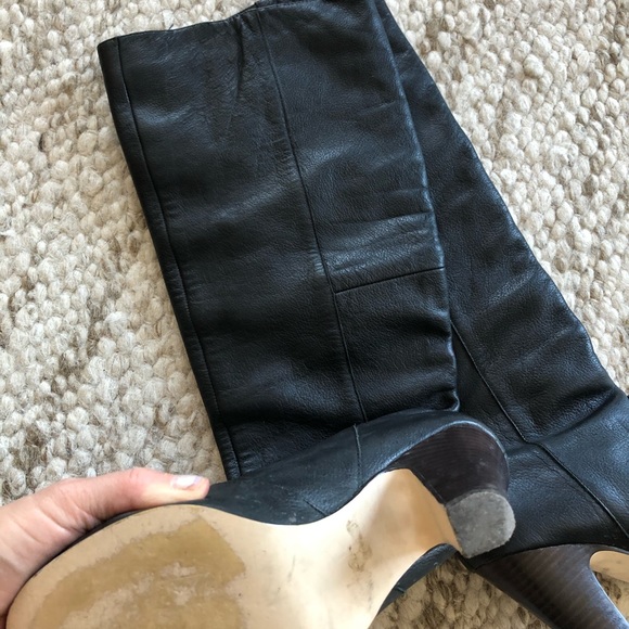 designer leather boots (slouchy) - Picture 9 of 12